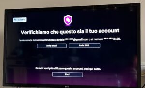 Netflix controllo account condivisi verifica email