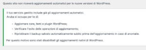 aggiornamenti automatici WordPress e Aruba