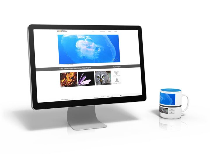 Sito web Pixabay per pc